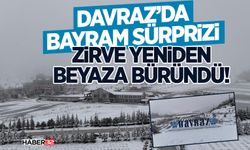 Davraz’da Bayram Sürprizi - Zirve Yeniden Beyaza Büründü!