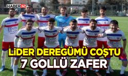 Lider Deregümü Coştu: 7 Gollü Zafer
