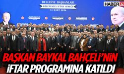 Senirkent Belediye Başkanı Baykal, Bahçeli’nin iftar programına katıldı