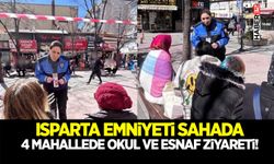 4 Mahallede Okul ve Esnaf Ziyareti!