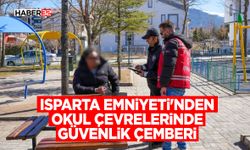 Isparta Emniyeti'nden Okul Çevrelerinde Güvenlik Çemberi