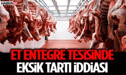 Isparta’da et entegre tesisinde eksik tartı iddiası