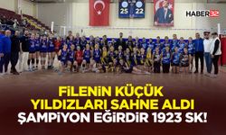 Filenin Küçük Yıldızları Sahne Aldı: Şampiyon Eğirdir 1923 SK!