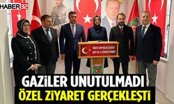 Isparta’da Gaziler Unutulmadı: Özel Ziyaret Gerçekleşti