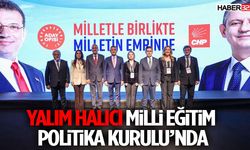 Yalım Halıcı Milli Eğitim Politika Kurulu’nda