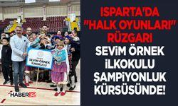 Isparta'da "Halk Oyunları" Rüzgarı