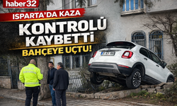 Kontrolü Kaybetti, Bahçeye Uçtu!