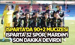 Isparta 32 Spor, Mardin’i Son Dakika Devirdi