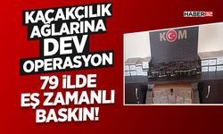 Kaçakçılık Ağlarına Dev Operasyon