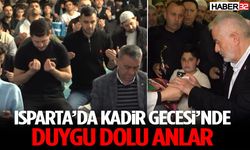 Isparta’da Kadir Gecesi’nde Duygu Dolu Anlar