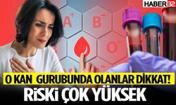 O Kan Gurubunda Olanlar Dikkat! Riski Çok Yüksek