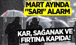 Kar, Sağanak ve Fırtına Kapıda!