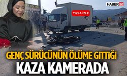 GENÇ SÜRÜCÜNÜN ÖLÜME GİTTİĞİ KAZA KAMERADA