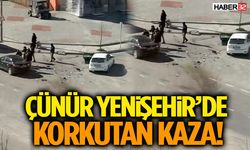 Çünür Yenişehir’de Korkutan Kaza