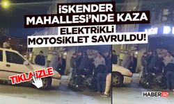 İskender Mahallesi’nde Kaza