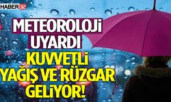 Meteoroloji'den kuvvetli yağış ve rüzgar uyarısı
