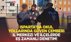 Isparta'da Okul Yollarında Güven Çemberi