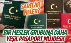 Bir Meslek Grubuna Daha Yeşil Pasaport Müjdesi! Şartlar Neler?