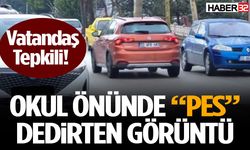 Okul Önünde “Pes” Dedirten Görüntü