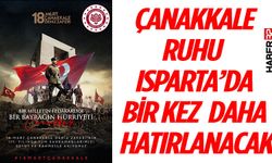 Isparta’da 18 Mart Şehitleri Anma Günü ve Çanakkale Deniz Zaferi 111. Yıl Programı