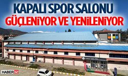 Eğirdir Kapalı Spor Salonu Güçleniyor ve Yenileniyor