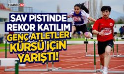 Sav Pistinde Rekor Katılım-Genç Atletler Kürsü İçin Yarıştı!