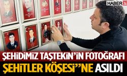 Şehidimizin Fotoğrafı “Şehitler Köşesi”Ne Asıldı