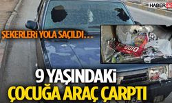Şekerleri Yola Saçıldı… Eğirdir’de 9 Yaşındaki Çocuğa Araç Çarptı
