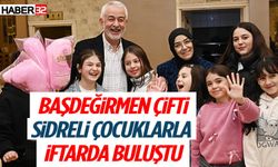 Başdeğirmen Çifti Sidreli Çocuklarla İftarda Buluştu