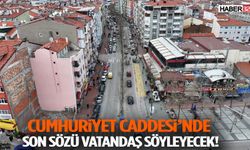 Cumhuriyet Caddesi’nin Geleceğini Vatandaş Belirleyecek