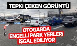 Otogarda Engelli Park Yerleri İşgal Ediliyor