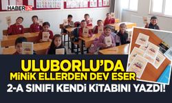 Uluborlu’da Minik Ellerden Dev Eser