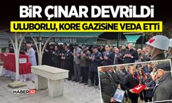 Bir Çınar Devrildi: Uluborlu, Kore Gazisine Veda Etti