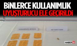 Binlerce Kullanımlık Uyuşturucu Ele Geçirildi