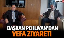 Başkan Pehlivan’dan Vefa Ziyareti