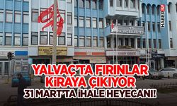 Yalvaç’ta Fırınlar Kiraya Çıkıyor- 31 Mart’ta İhale Heyecanı!