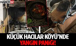 Küçük Hacılar Köyü’nde Yangın Paniği!