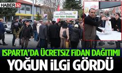 Isparta’da Ücretsiz Fidan Dağıtımı Yoğun İlgi Gördü