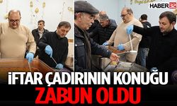 İftar Çadırının Konuğu Zabun Oldu