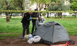 Parka kurduğu çadırda yaşayan adam ölü bulundu