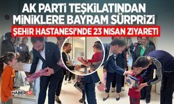 AK Parti Teşkilatından Miniklere Bayram Sürprizi
