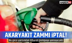 Motorin Ve Benzin Zammında Son Dakika Gelişmesi