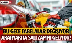 Bu Gece Tabelalar Değişiyor Akaryakıta Salı Zammı Geliyor!