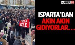 Isparta’dan Akın Akın Gidiyorlar…