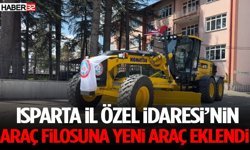 Isparta İl Özel İdaresi’nin Araç Filosuna Yeni Araç Eklendi