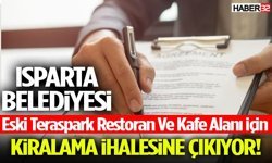 Eski Teraspark Restoran Ve Kafe Alanı İçin Kiralama İhalesine Çıkılacak