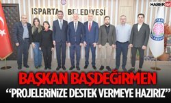 Başkan Başdeğirmen: “Projelerinize Destek Vermeye Hazırız”