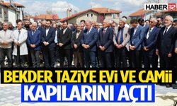 Bekder Taziye Evi Ve Camii Kapılarını Açtı