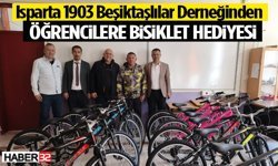 Öğrencilere Bisiklet Hediye Ettiler!