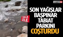 Son Yağışlar Başpınar Tabiat Parkını Coşturdu